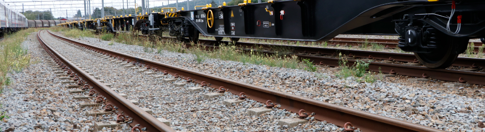 Construction — sleeper delivery in progress