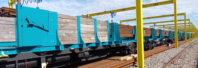 Track construction equipment – ballast hoppers and rail wagons – Vagotech